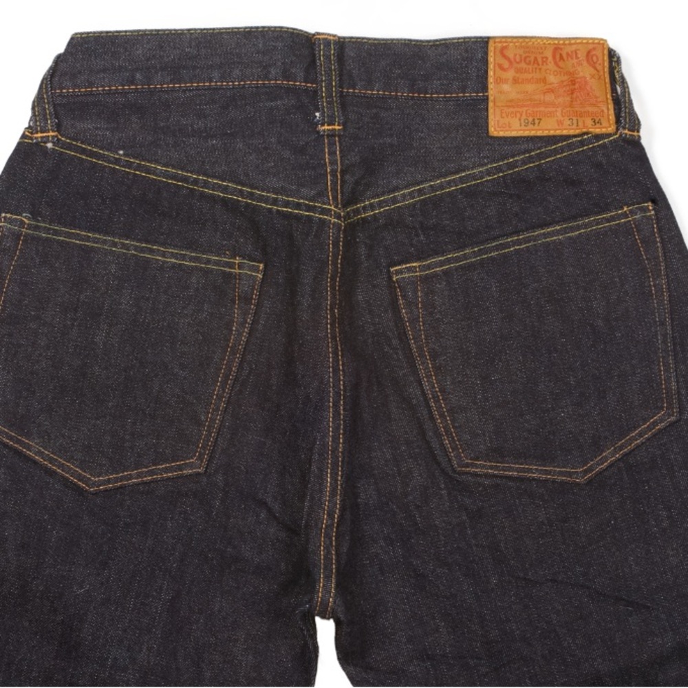 NWT Sugar Cane 1947 Jean / 36 x 34 / Dark Wash Japanese Selvedge / Big and Tall - Picture 2 of 4
